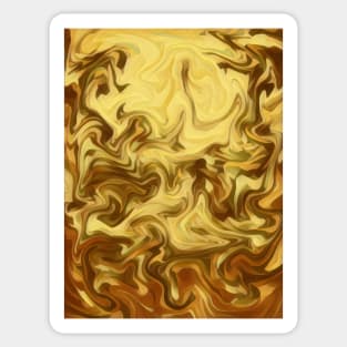 Liquid Gold Sticker